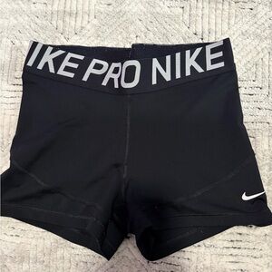 Nike Women's Black Athletic Shorts